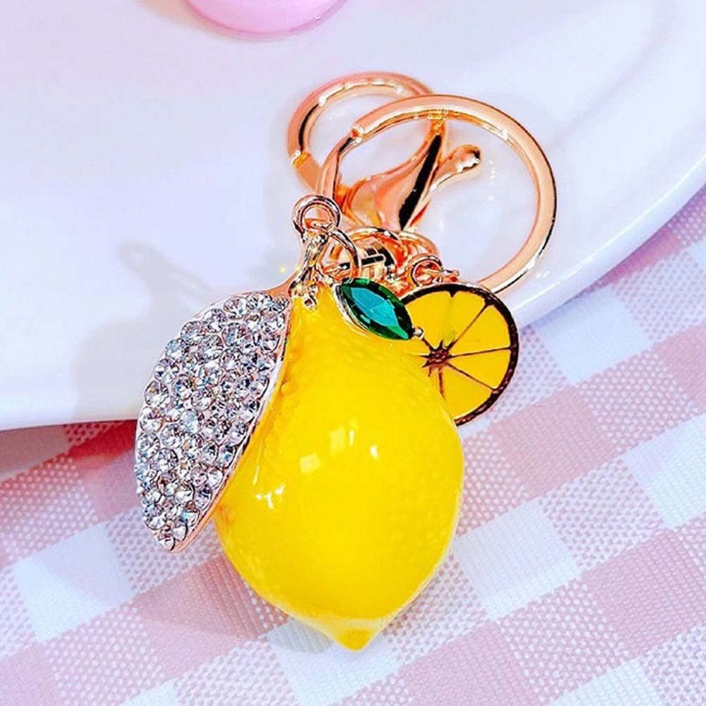 レモンデザイン キーホルダー Amazon.co.jp: レモンキーホルダー 3d レモン キーリング